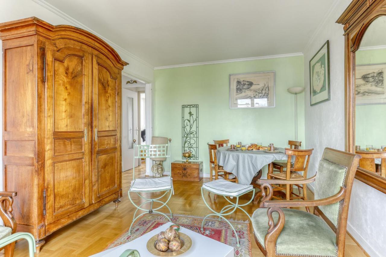 Large And Bright 2 Bdrs Flat With View - Paris 20アパートメント エクステリア 写真
