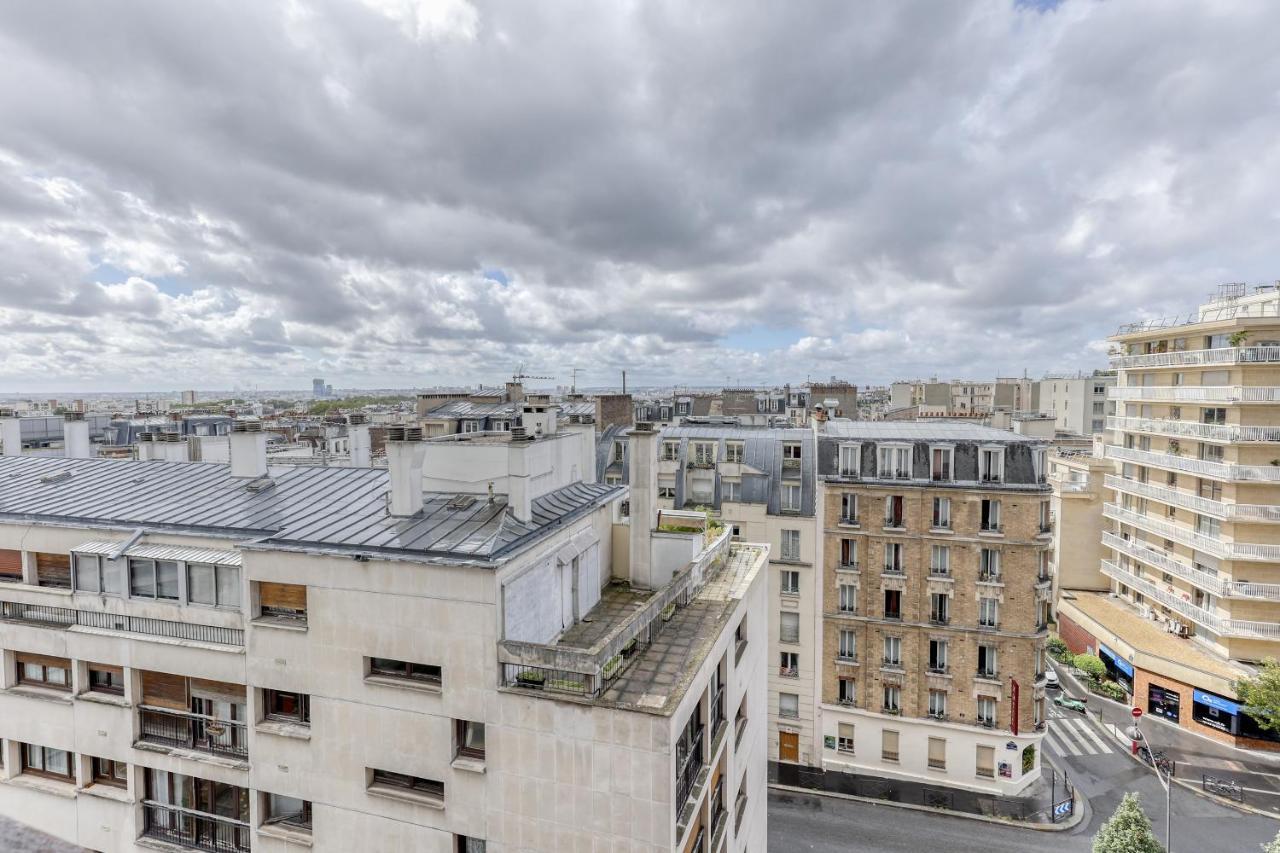 Large And Bright 2 Bdrs Flat With View - Paris 20アパートメント エクステリア 写真